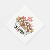 Poutine Servet (Hoek)