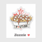 Poutine Sticker (Vel)