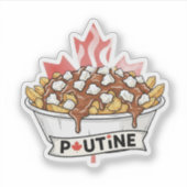 Poutine Sticker (Voorkant)
