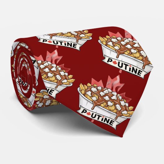 Poutine Stropdas (Opgerold)
