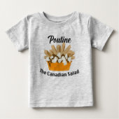 Poutine, The Canadian Salad - Baby Fine Jersey T-S (Voorkant)