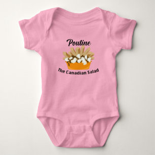 Poutine, The Canadian Salad - Baby Jersey Bodysuit