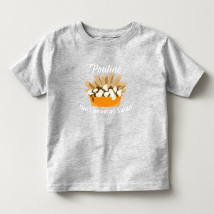 Poutine, The Canadian Salad - Toddler Fine Jersey Kinder Shirts