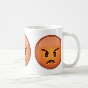 Pouting Face Emoji Koffiemok