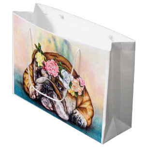 Pouting Princess Gift Bag Large Cadeautasje