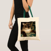 Pouty Face Siamese Cat Bag Tote Bag (Voorkant (product))