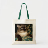 Pouty Face Siamese Cat Bag Tote Bag (Voorkant)