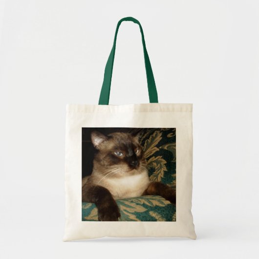 Pouty Face Siamese Cat Bag Tote Bag (Voorkant)