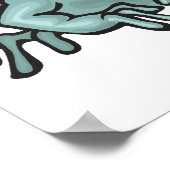 pouty prins kikker poster (Hoek)