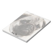 Pouty Pug Notitieblok (Linkerzijde)
