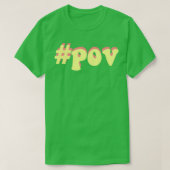 pov hashtag pov tiktok t-shirt (Design voorkant)