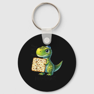 Pover Maror Ma-roar Dinosaur Funny Pesach Peuter Sleutelhanger