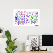 Povo.com Poster Zuid-einde (Thuiskantoor)
