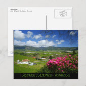 Povoação - Azoren Briefkaart (Voorkant / Achterkant)