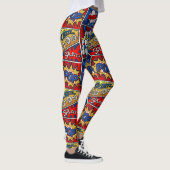 Pow Bang Boom! Fun Super Hero Leggings (Rechts)
