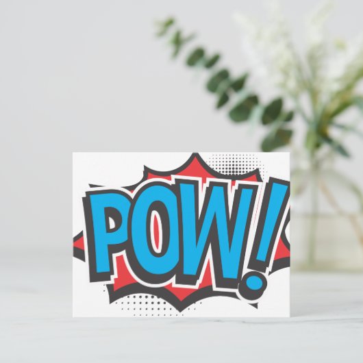 POW BRIEFKAART (Staand voorkant)
