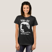 Pow BSL Red de Pitbull T-shirt (Voorkant volledig)