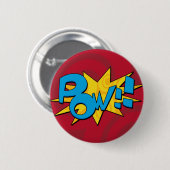 Pow Comic Book Badge Ronde Button 5,7 Cm (Voorkant /achterkant)