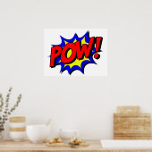 POW Comic Book Style Poster (Keuken)