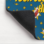 Pow Comic Geluidseffect Patroon Muismat (Hoek)