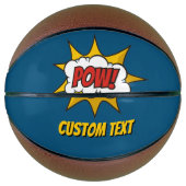 Pow Comic Sound-effect Basketbal (Voorkant)