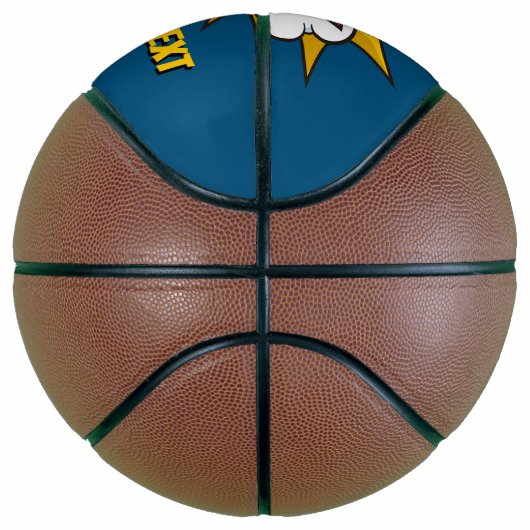 Pow Comic Sound-effect Basketbal (Rechts)