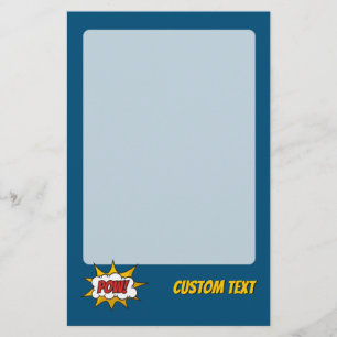 Pow Comic Sound-effect Briefpapier