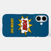 Pow Comic Sound-effect Case-Mate iPhone Case (Achterkant (horizontaal))