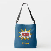 Pow Comic Sound-effect Crossbody Tas (Achterkant)