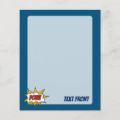 Pow Comic Sound-effect Flyer (Voorkant)