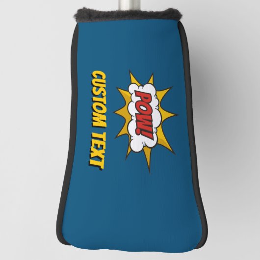 Pow Comic Sound-effect Golfheadcover (Draai 90)