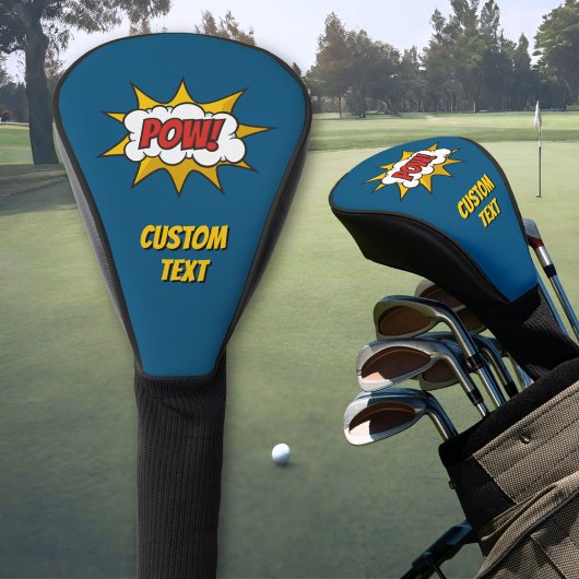 Pow Comic Sound-effect Golfheadcover