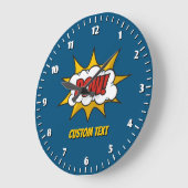 Pow Comic Sound-effect Grote Klok (Hoek)