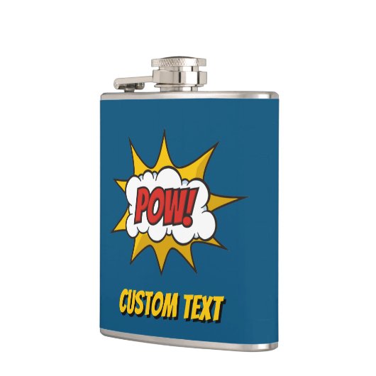 Pow Comic Sound-effect Heupfles (Links)