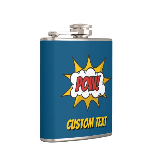 Pow Comic Sound-effect Heupfles (Rechts)