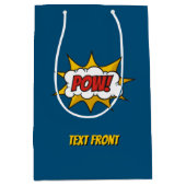 Pow Comic Sound-effect Medium Cadeauzakje (Voorkant)