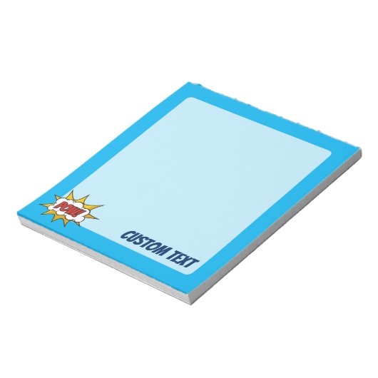 Pow Comic Sound-effect Notitieblok (Linkerzijde)