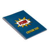 Pow Comic Sound-effect Notitieboek (Rechterzijde)