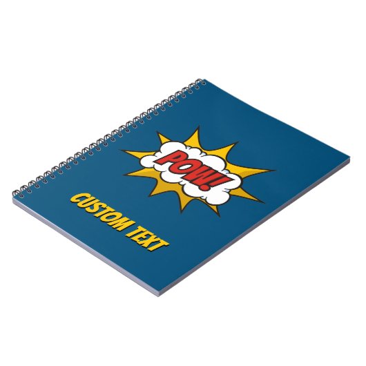Pow Comic Sound-effect Notitieboek (Linkerzijde)