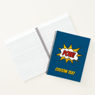 Pow Comic Sound-effect Notitieboek