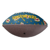 Pow Comic Sound Effect Pattern American Football (Gedraaid 270)