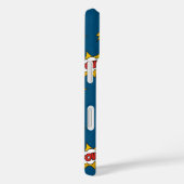 Pow Comic Sound Effect Pattern Case-Mate iPhone Case (Achterkant / Rechts)