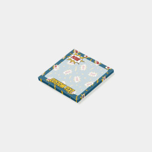 Pow Comic Sound Effect Pattern Post-it® Notes