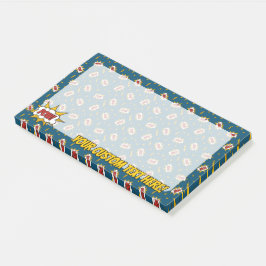 Pow Comic Sound Effect Pattern Post-it® Notes