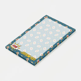 Pow Comic Sound Effect Pattern Post-it® Notes
