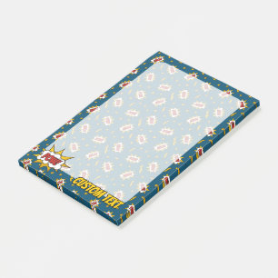Pow Comic Sound Effect Pattern Post-it® Notes