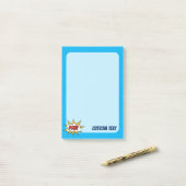 Pow Comic Sound-effect Post-it® Notes (Op bureau)