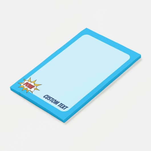 Pow Comic Sound-effect Post-it® Notes (Schuin)