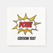 Pow Comic Sound-effect Servet (Voorkant)