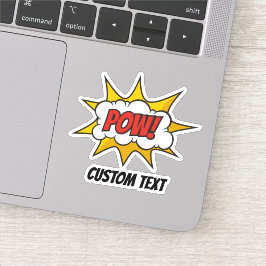Pow Comic Sound-effect Sticker